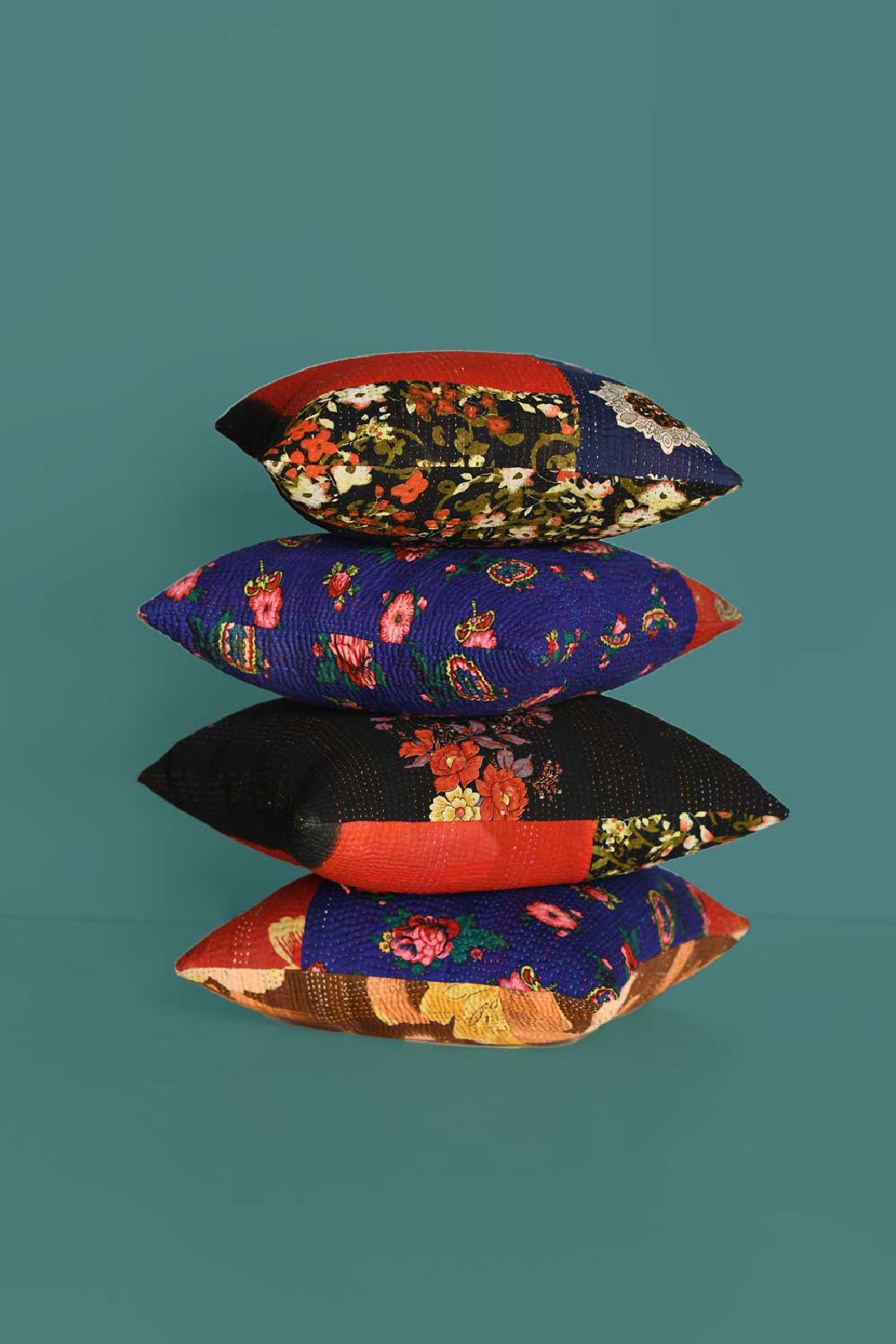 Afghan vintage fabric cushions