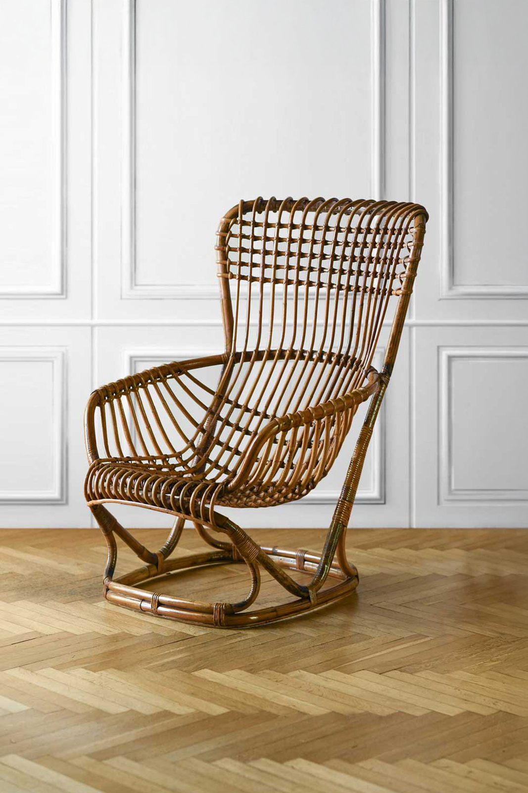 Living room armchair mod. BP9 by Tito Agnoli for Bonacina - Italy 1960